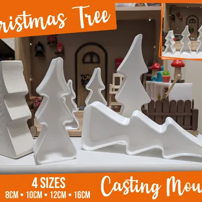 Khuôn Đúc Cây Thông Noel