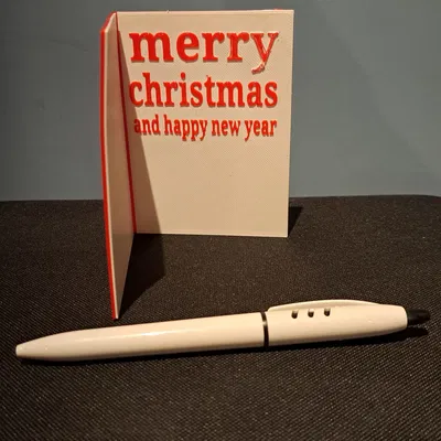 Thiệp Giáng Sinh (in liền)