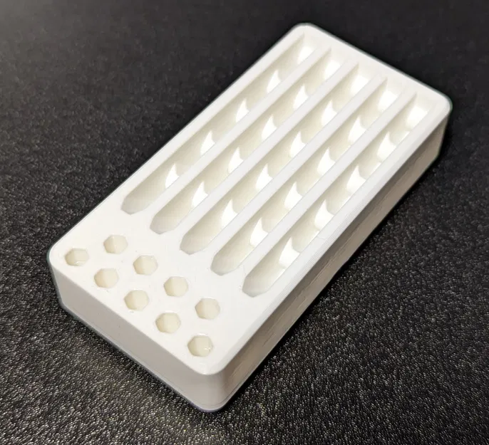 Giá đỡ mũi khoan 4mm Gridfinity Nhỏ gọn Có Chỗ Chứa Lớn - Image 3