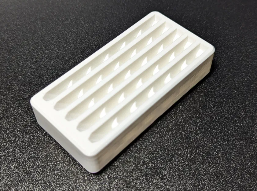 Giá đỡ mũi tua vít 4mm Gridfinity nhỏ gọn - Image 4