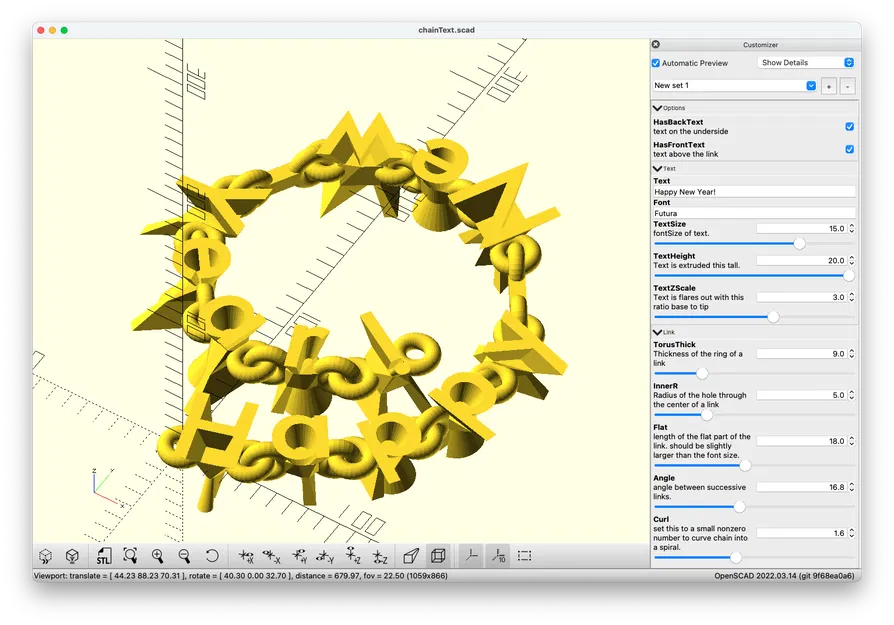 Dây Chuyền Tùy Chỉnh Chữ - Image 3