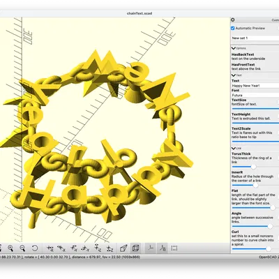 Dây Chuyền Tùy Chỉnh Chữ