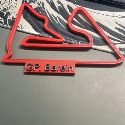 Mô hình Mạch GP Barein 2023