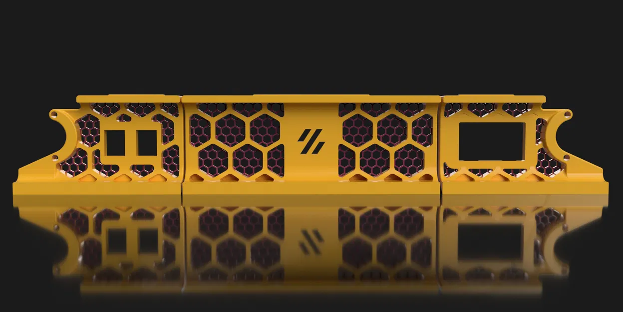 Tấm Chắn Sau Voron 2.4 Họa Tiết Lục Giác - 350mm - Image 1