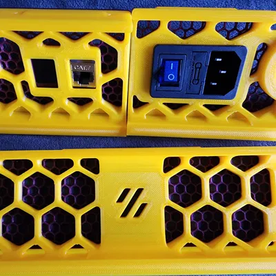 Tấm Chắn Sau Voron 2.4 Họa Tiết Lục Giác - 350mm