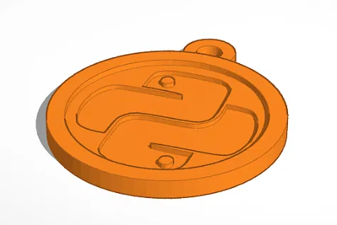 Móc Khóa Logo Python - Image 1