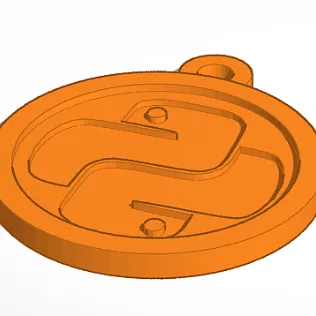 Móc Khóa Logo Python