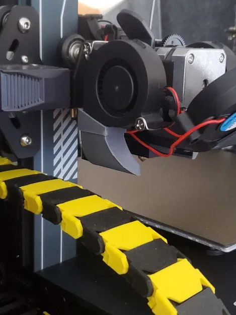 Ống dẫn gió 5015 tối giản cho luồng gió rộng làm mát bộ phận - Image 1