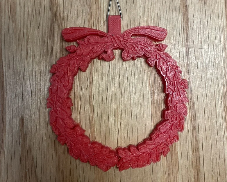 Móc Treo Cây Thông Noel Hình Vòng Nguyệt Quế - Image 2