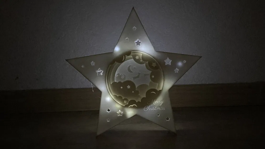 Ông Già Noel Ngôi Sao (Star Santa Claus) Phát Sáng - Image 2