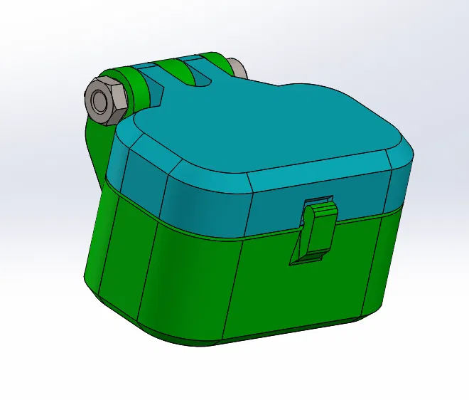 Hộp Nhỏ Cứng Cáp Với Bản Lề Siêu Bền - Image 1
