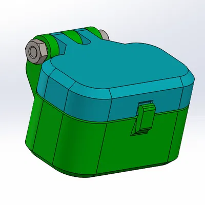 Hộp Nhỏ Cứng Cáp Với Bản Lề Siêu Bền
