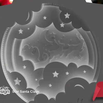 Ông Già Noel Ngôi Sao (Star Santa Claus) Phát Sáng