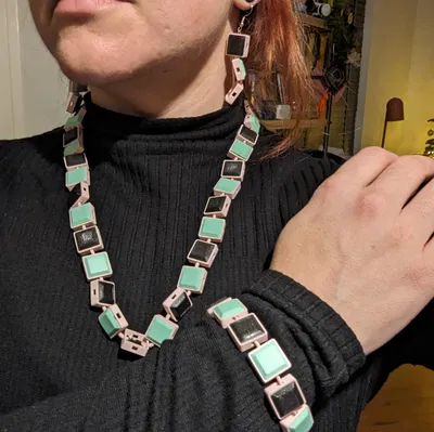 Bộ Dây Chuyền Module Với Keycap Thay Thế