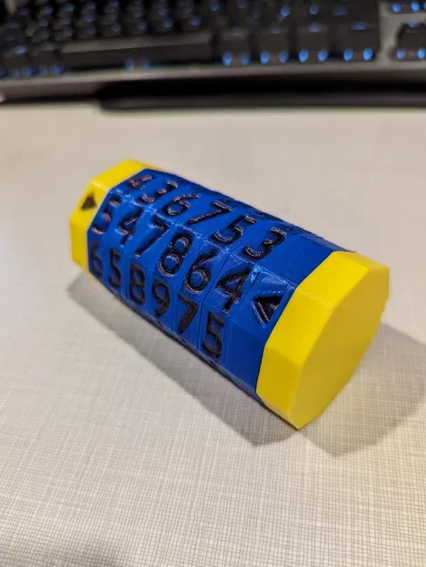 EZ Cryptex - Hộp Khóa Số Dễ In - Image 1