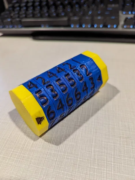 EZ Cryptex - Hộp Khóa Số Dễ In - Image 2