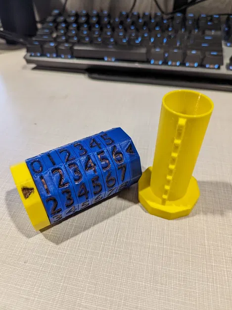 EZ Cryptex - Hộp Khóa Số Dễ In - Image 3