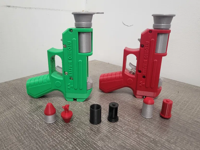 Súng Phun Tử Lựu - Đồ chơi để bàn chủ đề kỷ nguyên nguyên tử - Image 1