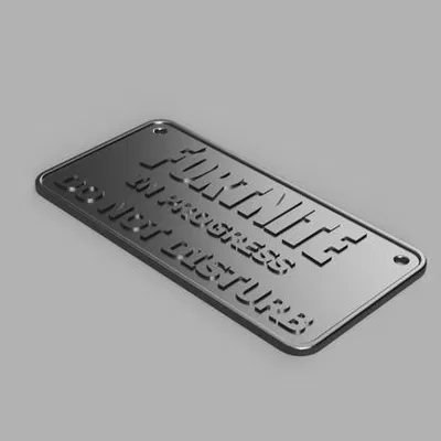 Biển báo Fortnite