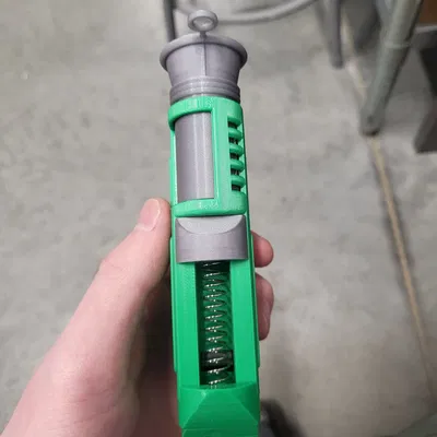 Súng Phun Tử Lựu - Đồ chơi để bàn chủ đề kỷ nguyên nguyên tử