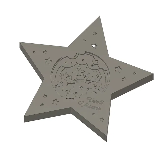 Ông Già Noel Ngôi Sao (Star Santa Claus) Phát Sáng - Image 12