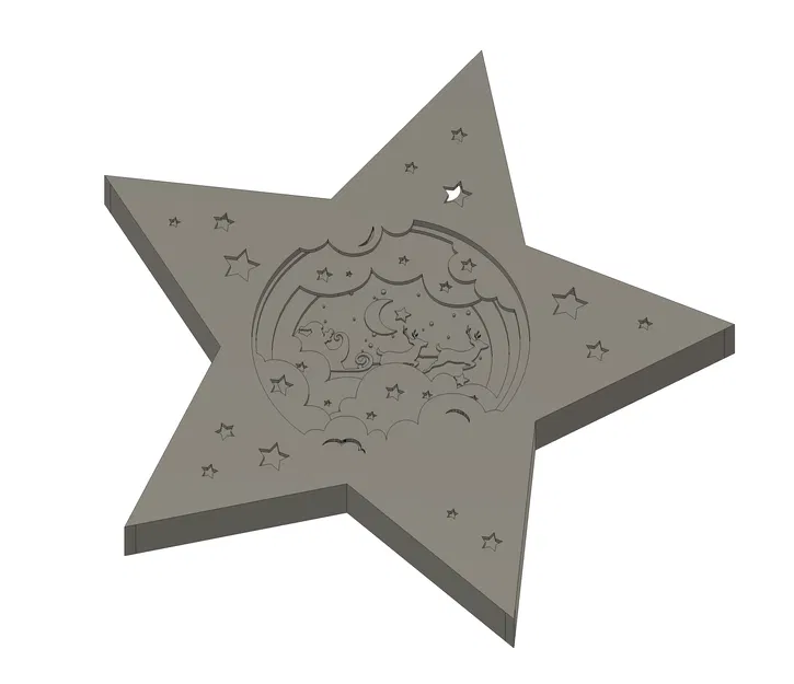 Ông Già Noel Ngôi Sao (Star Santa Claus) Phát Sáng - Image 13