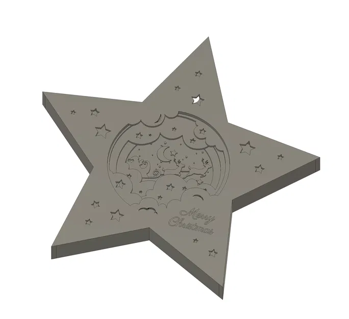 Ông Già Noel Ngôi Sao (Star Santa Claus) Phát Sáng - Image 14