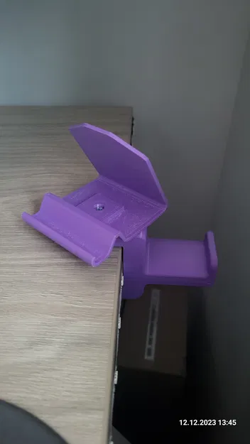 Kệ Tai Nghe + Điện Thoại Gắn Bàn - Image 1