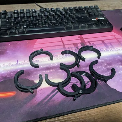 Kẹp Lan Can Đèn Giáng Sinh / Đèn Dây