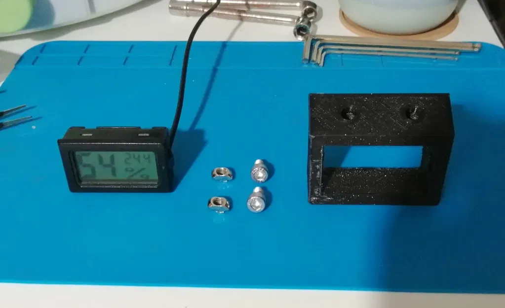 Remix Giá Đỡ Ẩm Kế Cho Thanh Nhôm 2020-2040 – Lỗ Vít M5 - Image 2