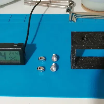 Remix Giá Đỡ Ẩm Kế Cho Thanh Nhôm 2020-2040 – Lỗ Vít M5