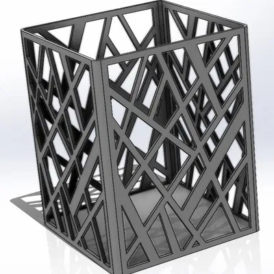 Kệ cắm bút kiểu kiến trúc