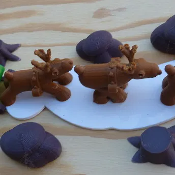 Ông Già Noel và Đàn Tuần Lộc