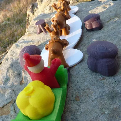 Ông Già Noel và Đàn Tuần Lộc