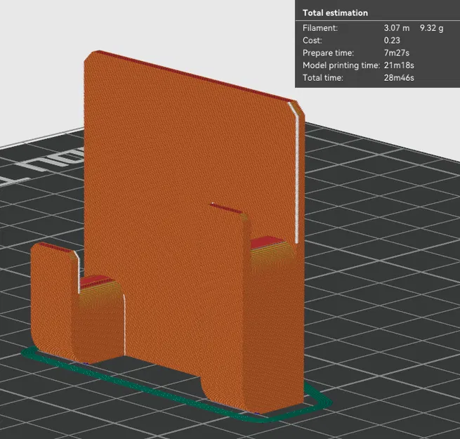 Giá đỡ Caliper kỹ thuật số cho Honeycomb storage wall - Image 2