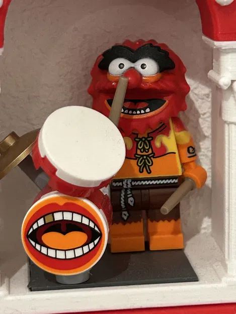Lego - Tấm Đế Mini Figure Muppet - Animal - Image 1