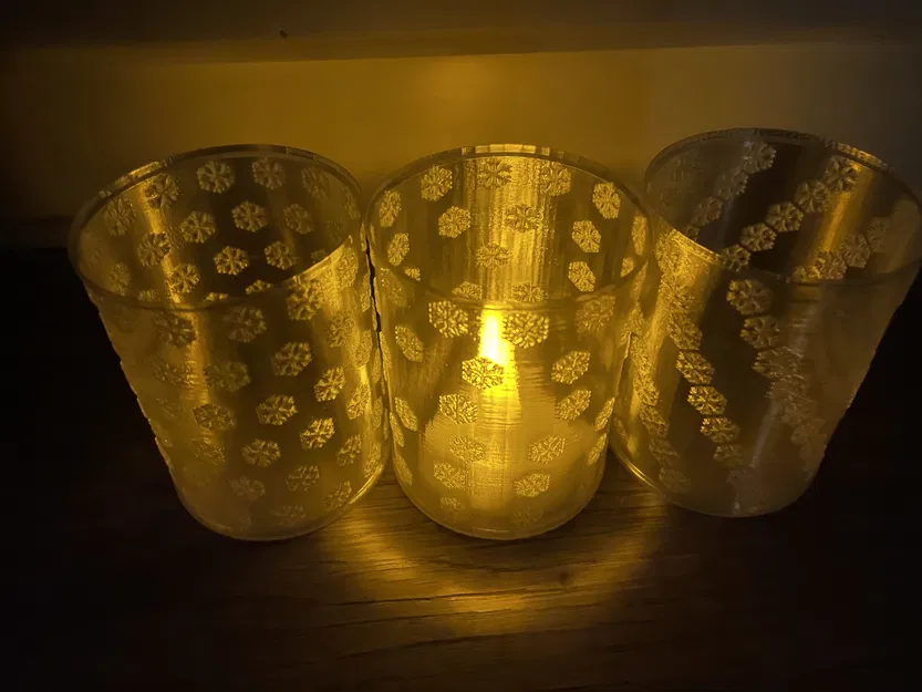 Chân nến: Tuyết rơi (6 mẫu) - Image 5