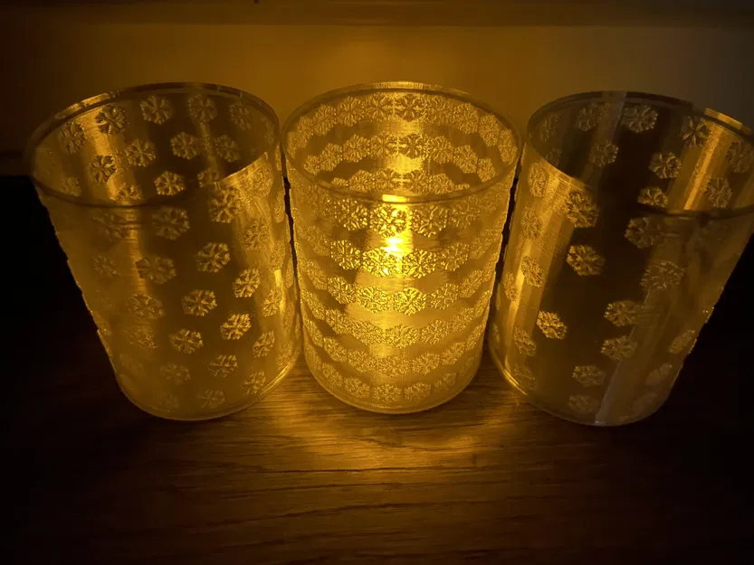 Chân nến: Tuyết rơi (6 mẫu) - Image 7