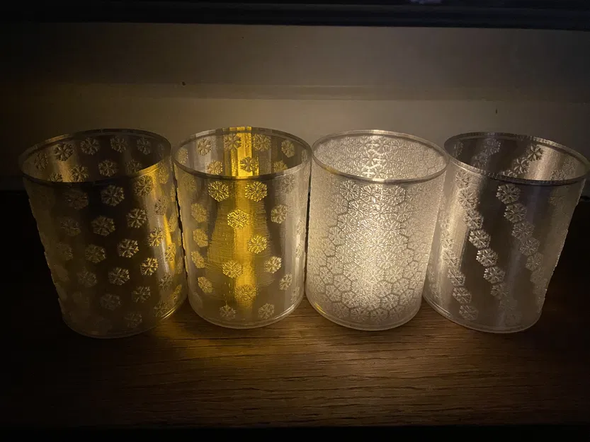 Chân nến: Tuyết rơi (6 mẫu) - Image 8