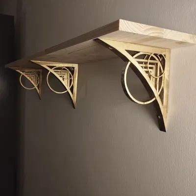 Chân Đế Kệ Kiểu ArtDeco