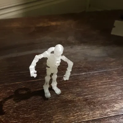 Bộ xương Flexi làm móc khóa