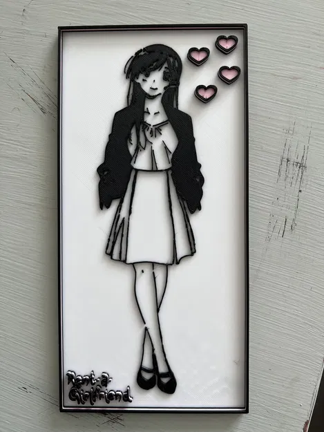 Tranh Mica 2D Mizuhara từ Rent-A-Girlfriend - Image 1