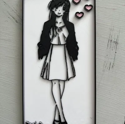 Tranh Mica 2D Mizuhara từ Rent-A-Girlfriend