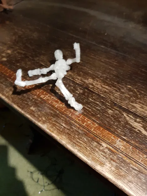 Bộ xương Flexi làm móc khóa - Image 6