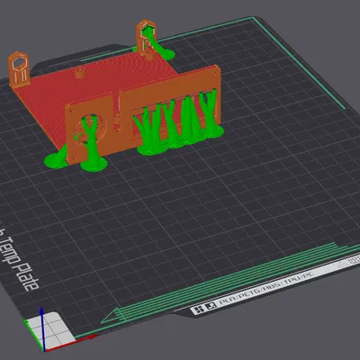 Vỏ Case Máy Tính Để Bàn Retro cho Raspberry Pi (2,3) - Phần Đế