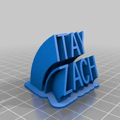 Mô hình chữ ITAY tùy chỉnh cho ZACH