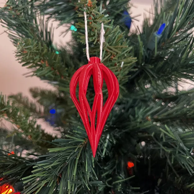 Trang trí Giáng sinh Hình giọt nước ngược - Image 1