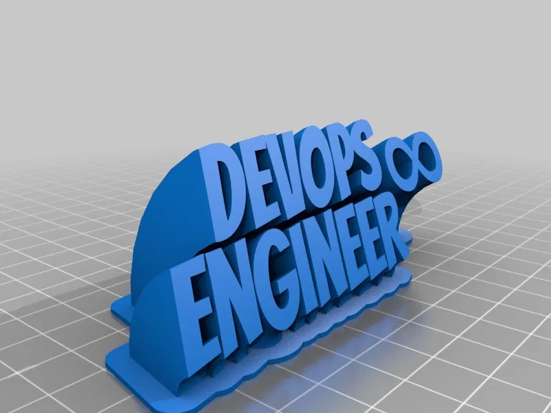 Bảng tên 2 dòng tùy chỉnh xoắn ốc của tôi (DevopsV3) - Image 1