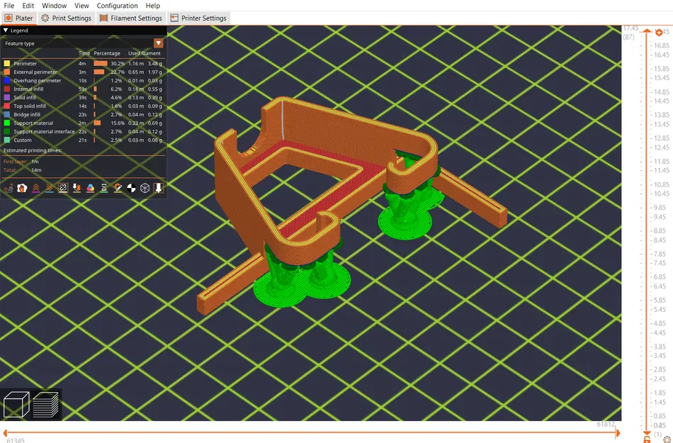 Anycubic Kobra / Kobra Go / Kobra Neo - Nắp Chỉnh Bàn Máy - Image 2