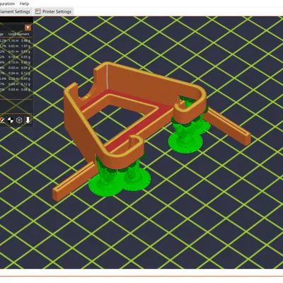Anycubic Kobra / Kobra Go / Kobra Neo - Nắp Chỉnh Bàn Máy